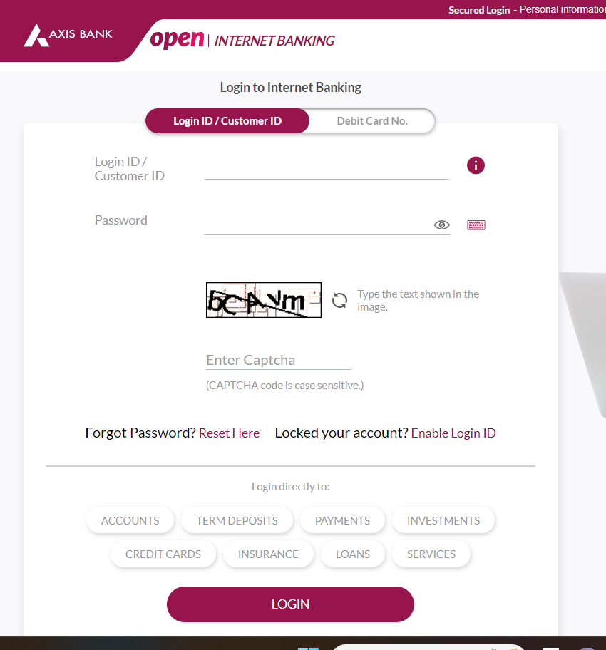 You are currently viewing Axis Bank Net Banking Login: Easiest and Secure Guide