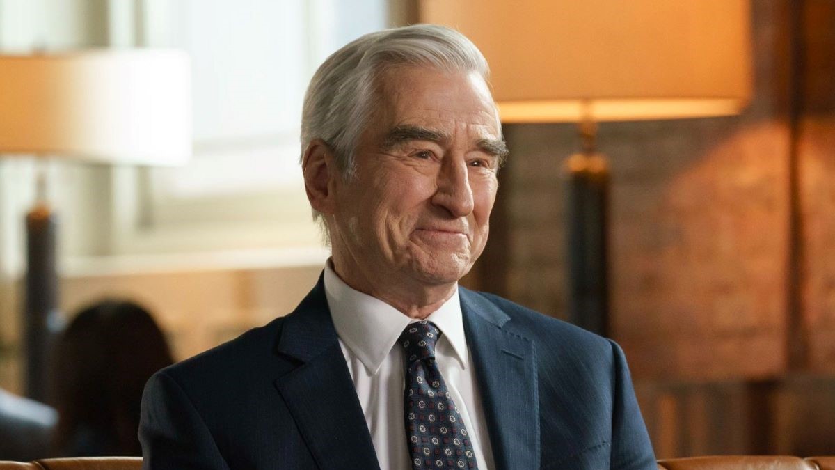 Sam Waterson smiling